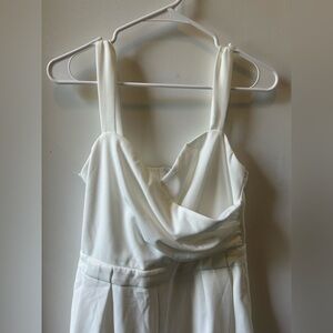 Cider White Jumpsuit